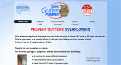 Desktop Screenshot of gutterpumper.com.au